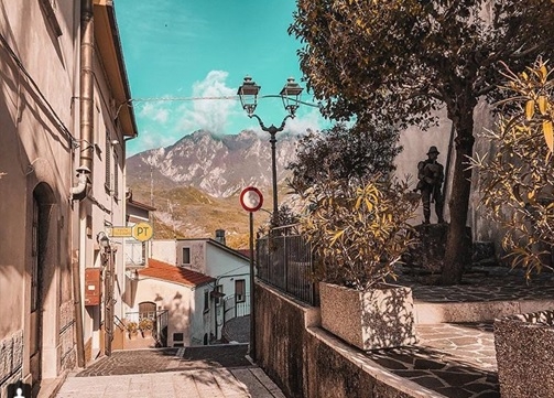 A close up of a street Description generated with very high confidence