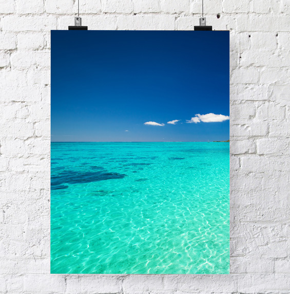 impression affiche suspendue papier M1 anti feu