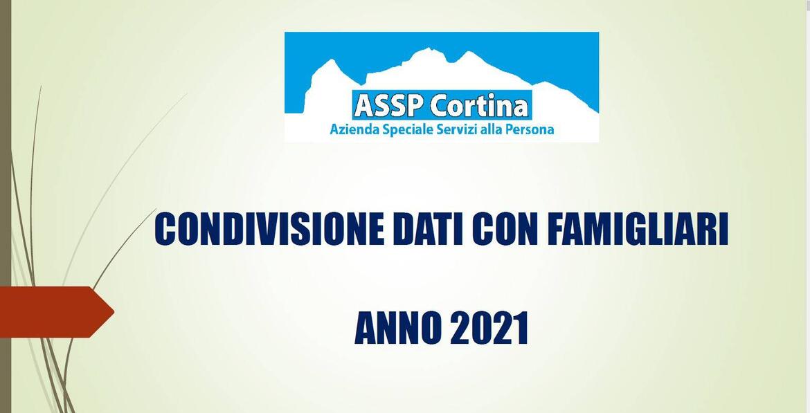 Immagine: Presentazione servizi e report questionari anno 2021