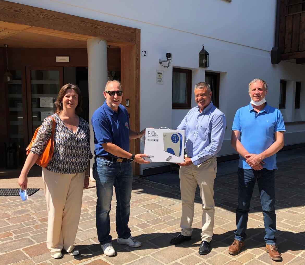 Immagine: Donazione di una apparecchiatura per la sanificazione degli ambienti