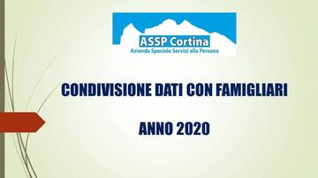 Pubblicati i risultati questionari anno 2020 e presentazione servizi Assp Cortina
