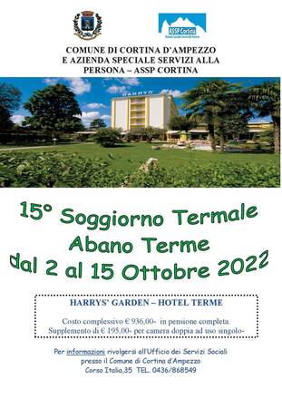 Soggiorno termale 2022