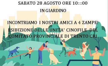 ESIBIZIONE UNITA' CINOFILA DELLA CROCE ROSSA