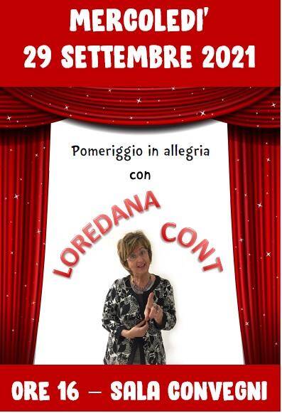 Immagine: POMERIGGIO IN ALLEGRIA CON LOREDANA CONT