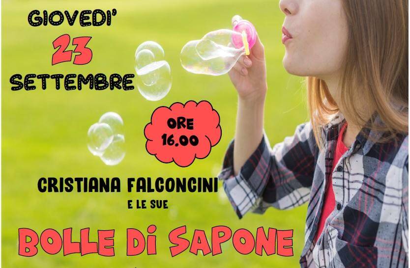 Immagine: SPETTACOLO DI BOLLE DI SAPONE