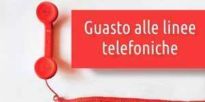 Immagine: GUASTO LINEE TELEFONICHE 