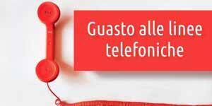 Immagine: GUASTO LINEE TELEFONICHE 