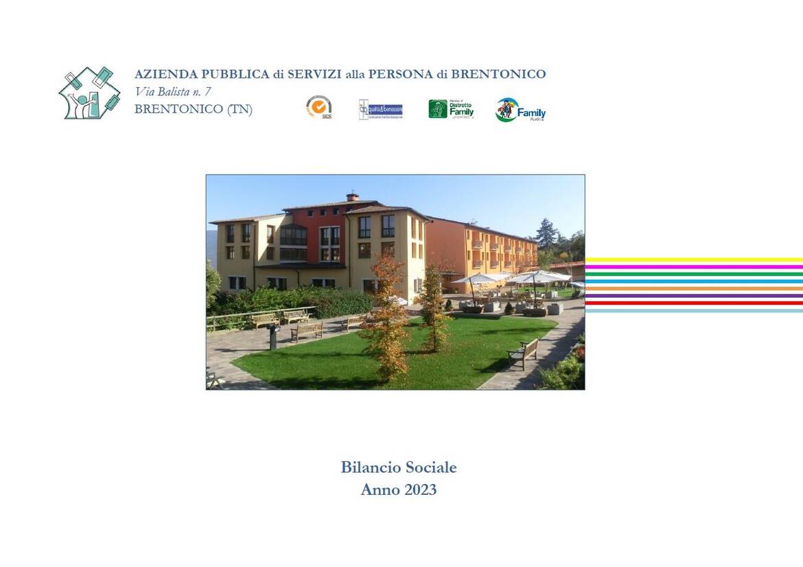 Immagine: Bilancio Sociale anno 2023