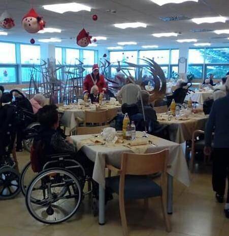 Immagine: Arrivo di Babbo Natale