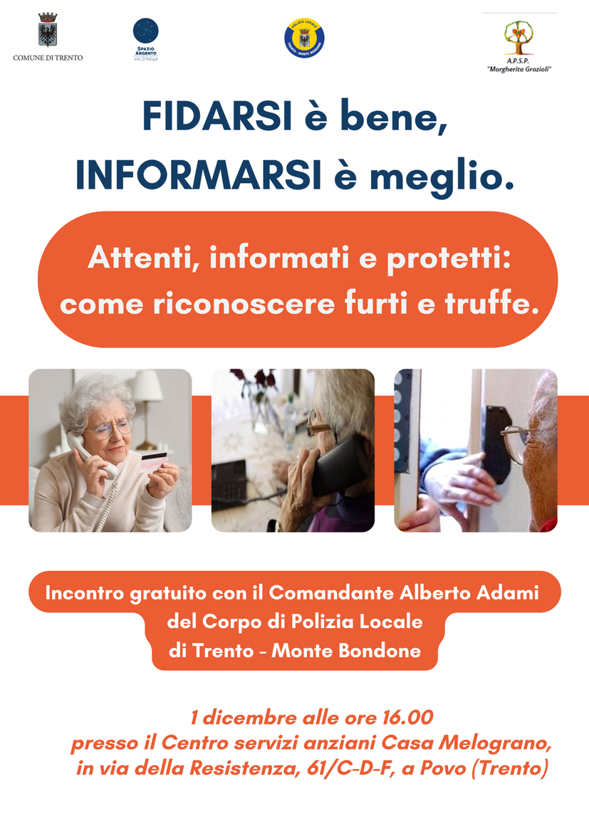 Immagine: 01.12 Incontro informazione e sensibilizzazione prevenzione delle truffe agli anziani