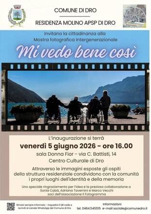 Immagine: FINO AL 28 agosto MOSTRA FOTOGRAFICA INTERGENERAZIONALE