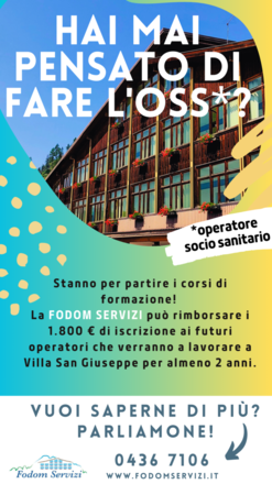 VUOI FARE L'OSS??