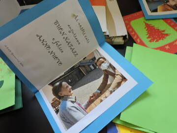 Biglietti di Auguri realizzati dai nostri residenti