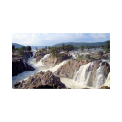 Immagine: Le cascate Hoganekal nello stato Tamil Nadu in India