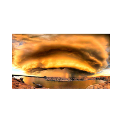 Immagine: Supercella sul lago Willow a Prescott in Arizona