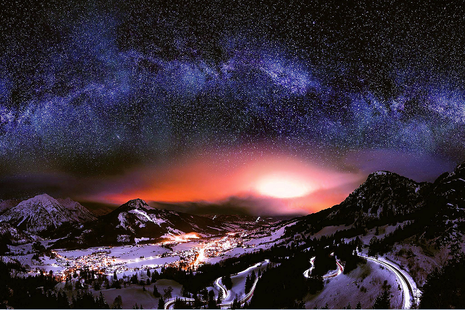 Immagine: Una magnifica note a Bad Hindelang in Baviera