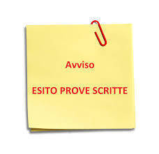 CONCORSO AUSILIARIO - ESITO PROVA SCRITTA - CONVOCAZIONE PROVA ORALE