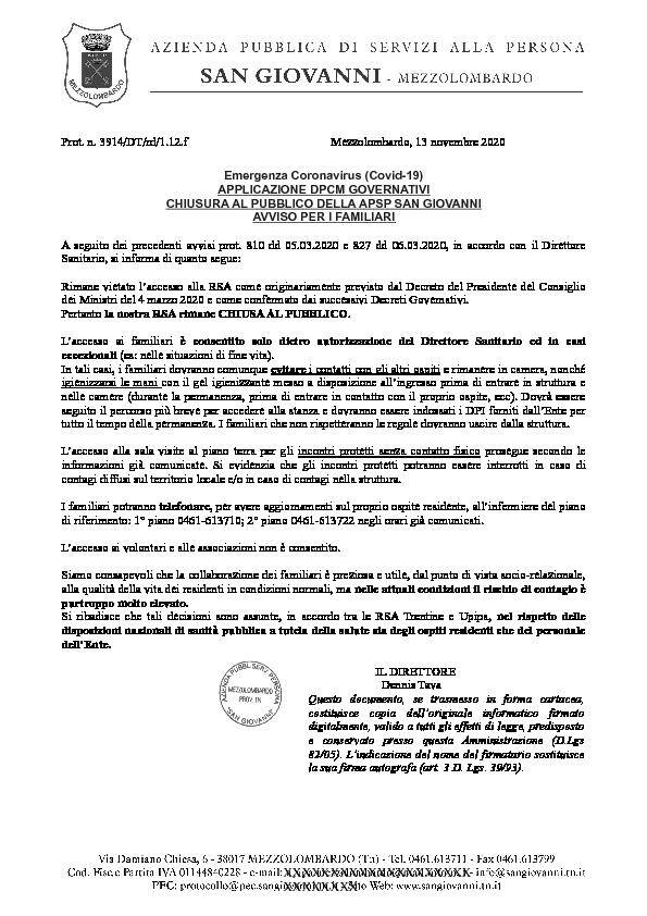 Immagine: EMERGENZA CORONAVIRUS