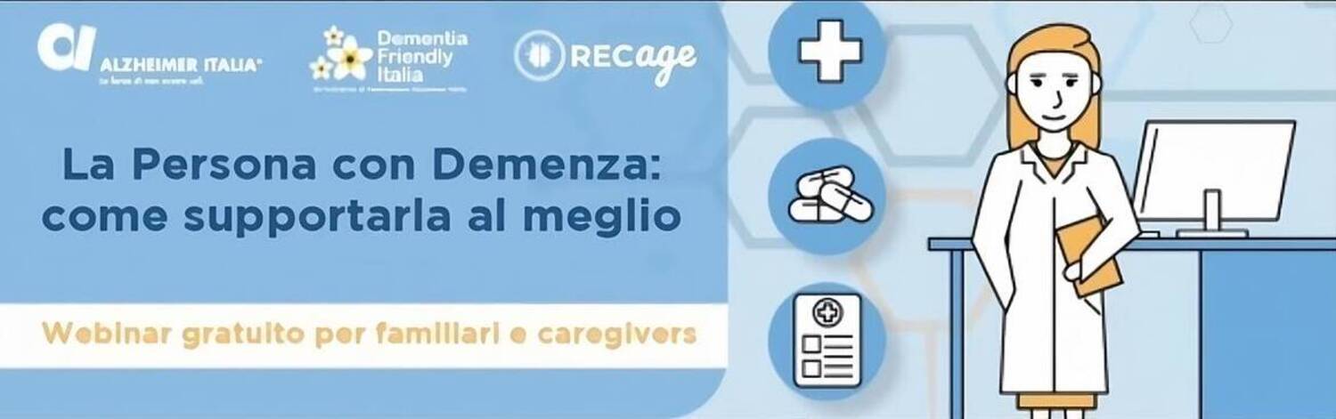 Ciclo di webinar gratuiti sull'Alzheimer
