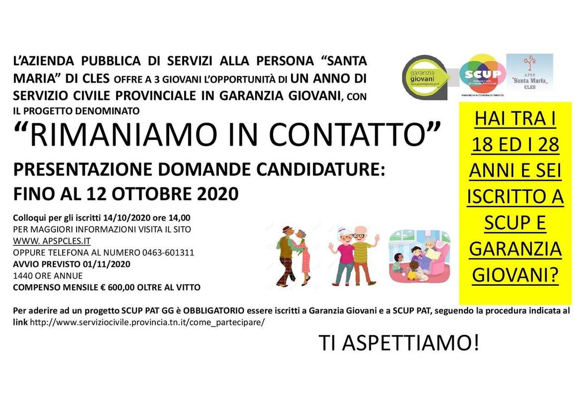 Immagine: APSP SANTA MARIA CLES