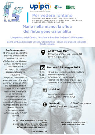 A.P.S.P. " CASA MIA" di RIVA DEL GARDA (TN)
