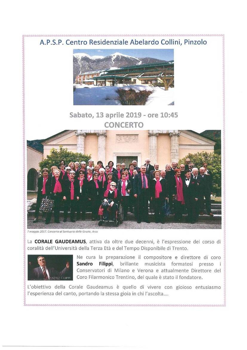 Immagine: CONCERTO CORALE GAUDEAMUS