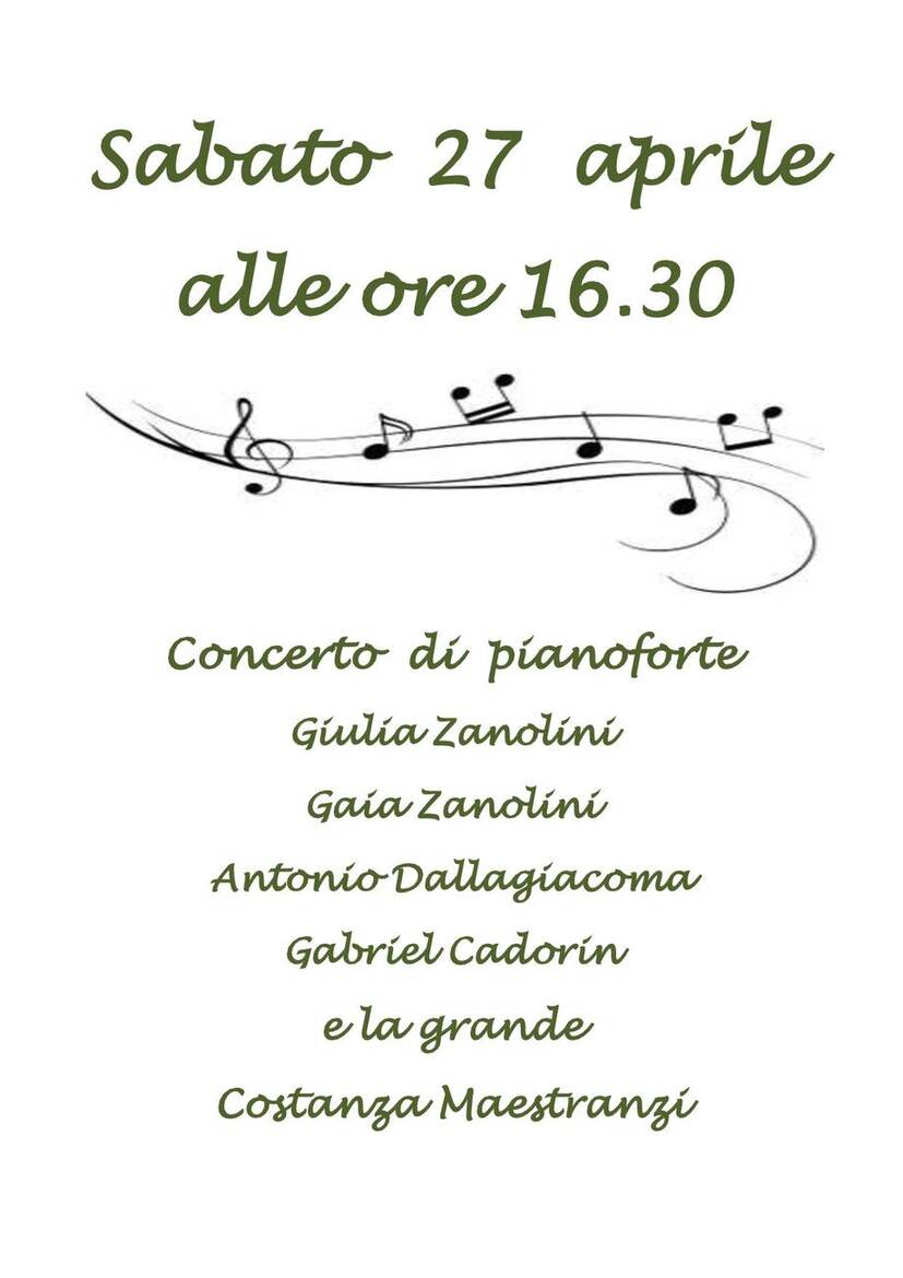 Immagine: Concerto di pianoforte