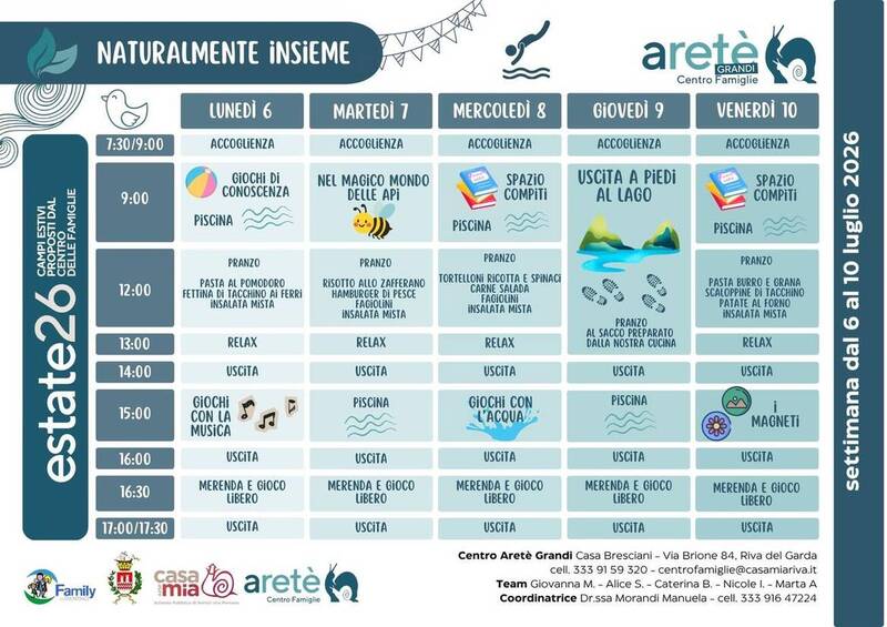 Centro Aretè Grandi | 06-10 luglio