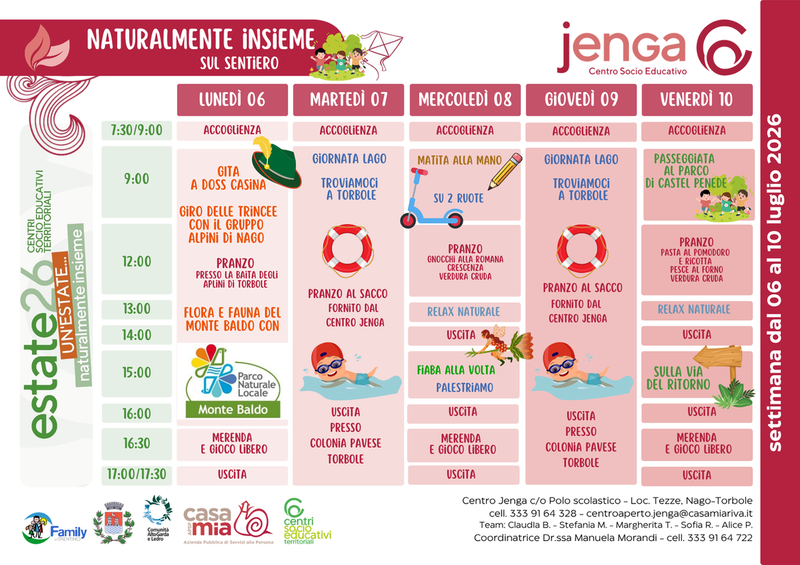 Centro Jenga | 06-10 luglio