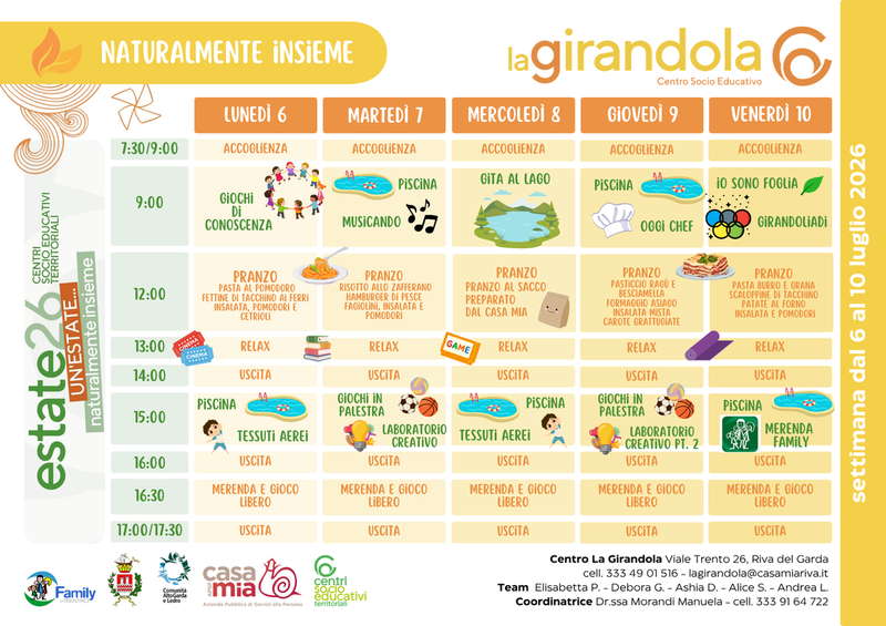 Centro La Girandola | 06-10 luglio