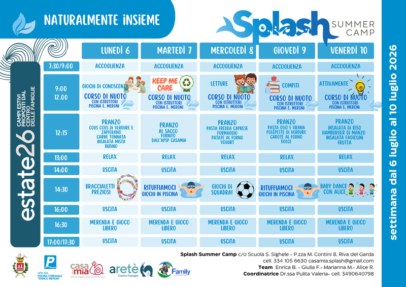 Centro Splash | 06-10 luglio