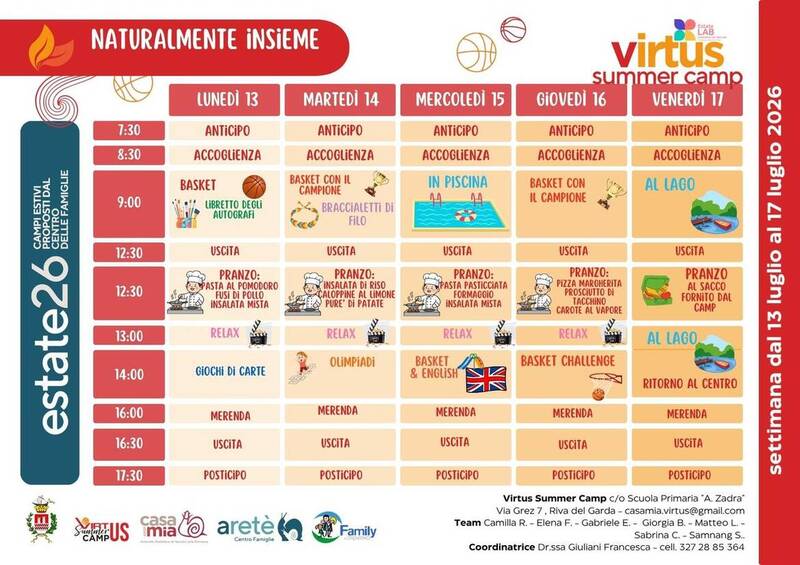 Centro Virtus | 13-17 luglio