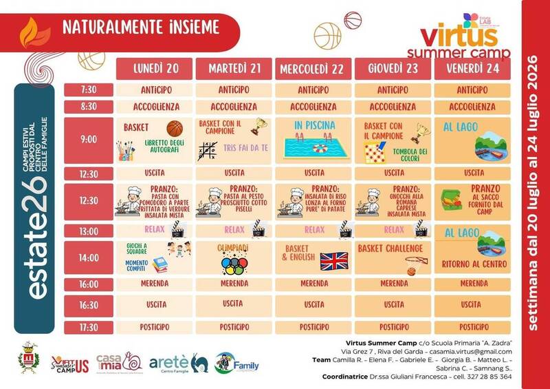 Centro Virtus | 20-24 luglio