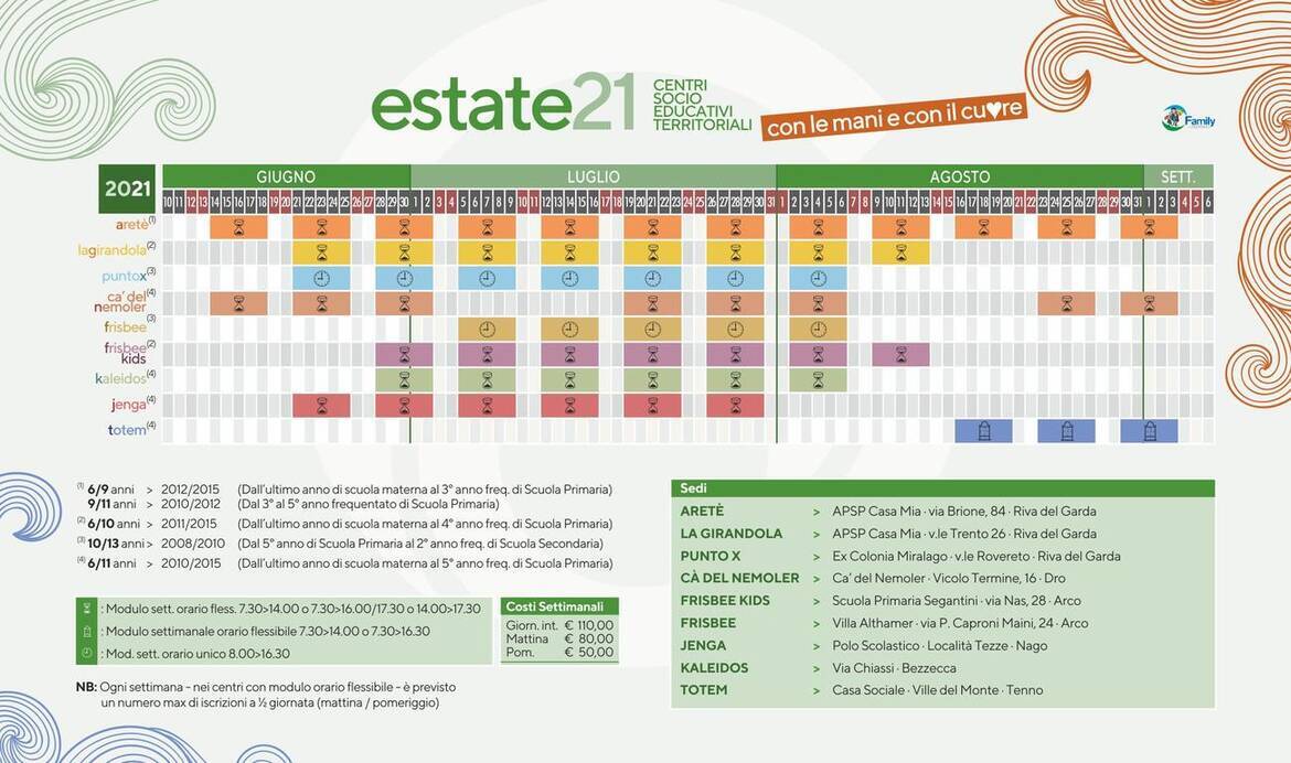 Immagine: estate21 calendario cset