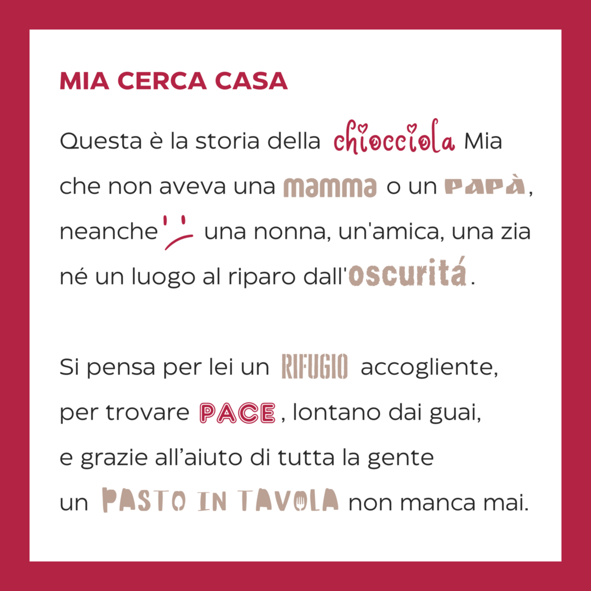 Immagine: Mia cerca casa 1