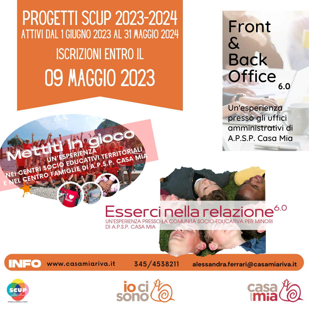 Immagine: Progetti SCUP 2023-2024