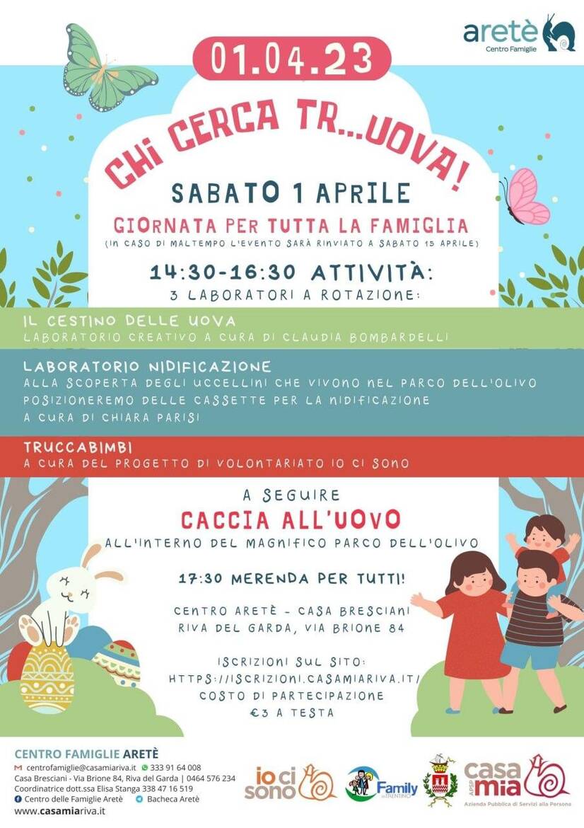 Immagine: Chi cerca tr...UOVA! | Centro Famiglie Aretè
