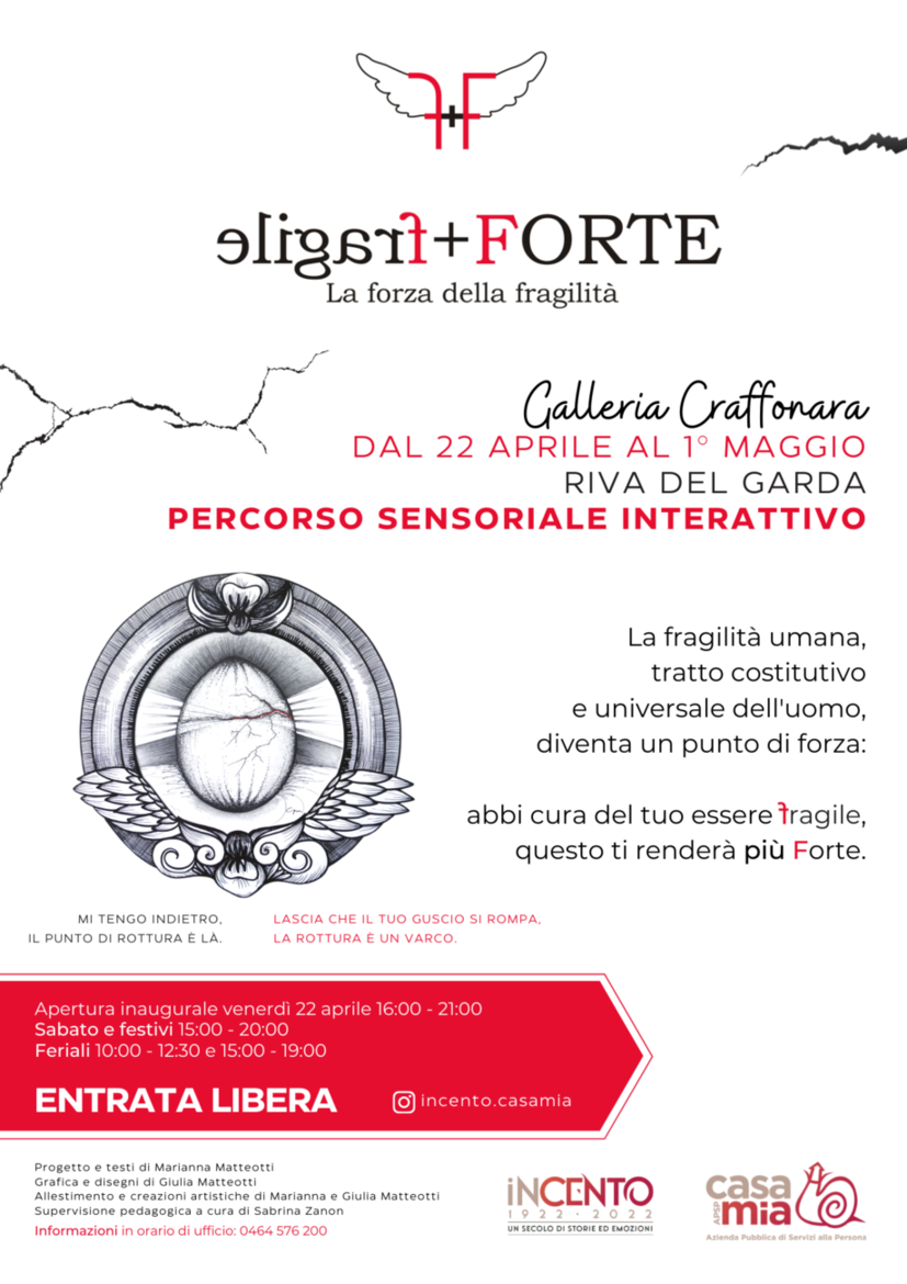 Immagine: fragile+Forte | Galleria Craffonara - Riva del Garda