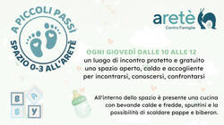 A piccoli passi - Spazio 0-3 - Centro Famiglie Aretè