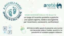 A piccoli passi - Spazio 0-3 - Centro Famiglie Aretè