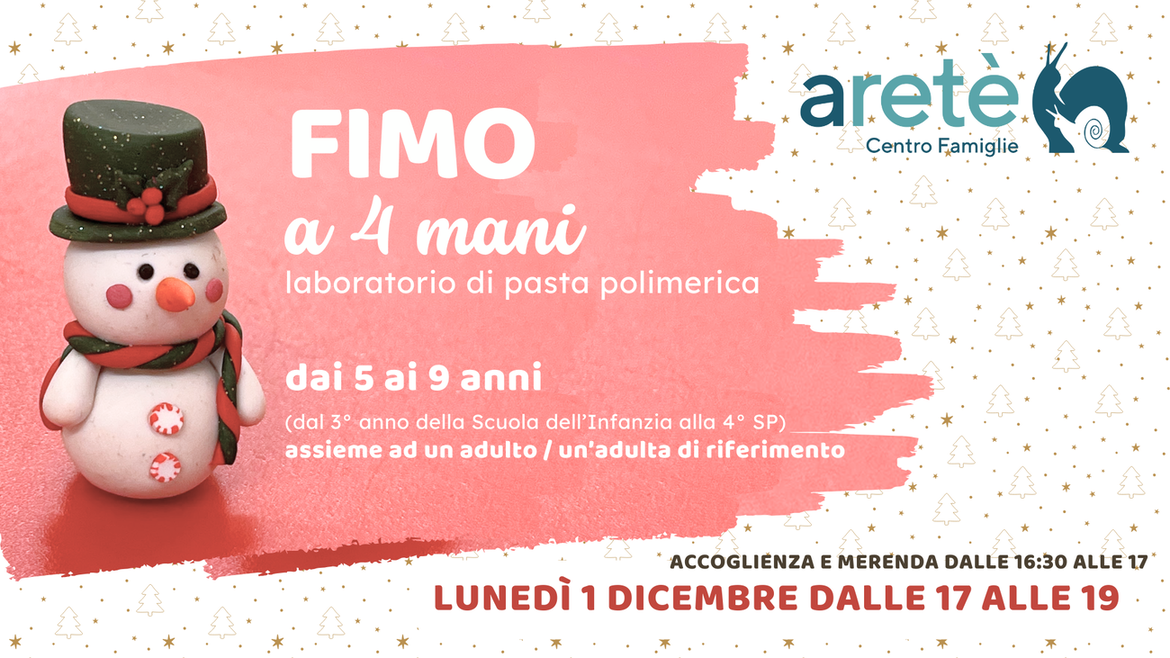 Immagine: FIMO a 4 mani - Centro Famiglie Aretè