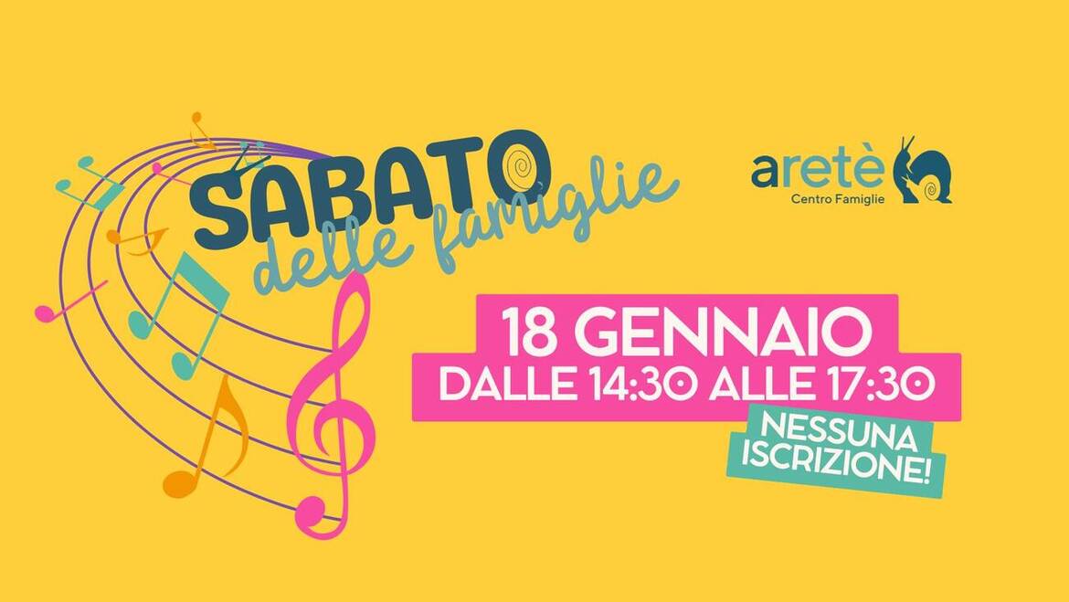 Immagine: Sabato delle famiglie | Centro Famiglie Aretè
