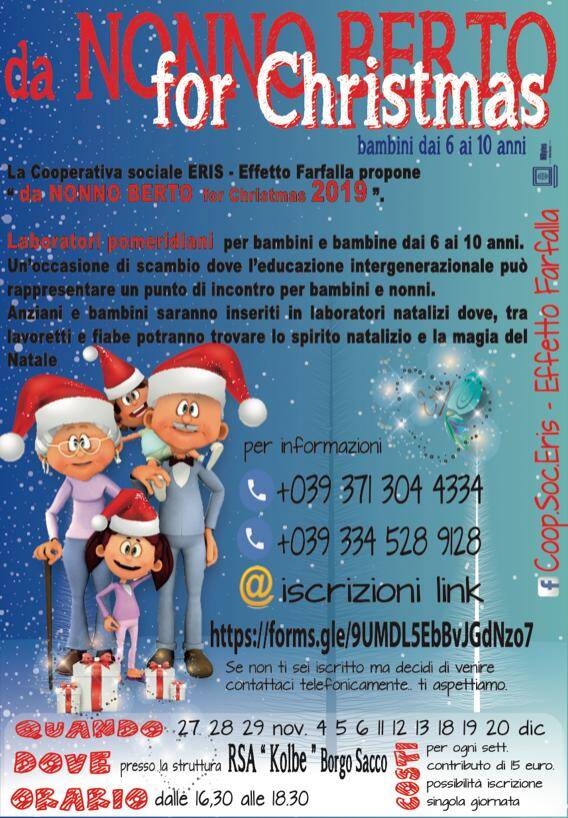 Immagine: NONNO BERTO FOR CHRISTMAS