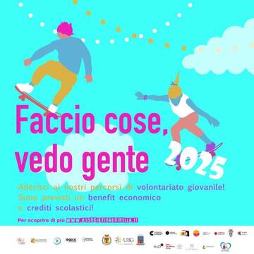 Progetto Faccio Cose, Vedo Gente 2025 