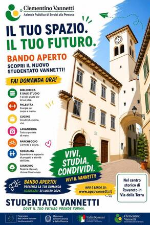 Immagine: STUDENTATO VANNETTI - dove il tuo futuro prende forma