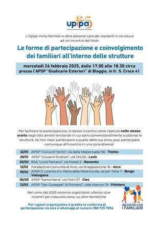 Incontri con i Famigliari 