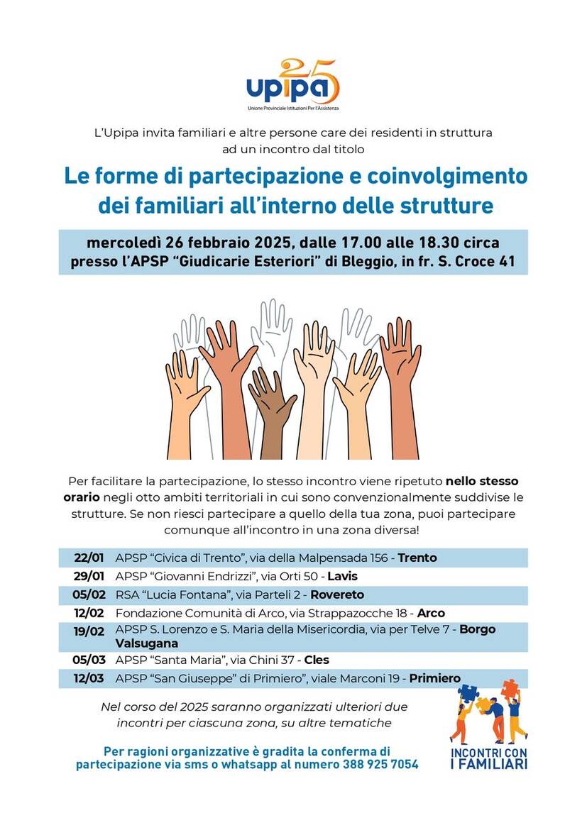 Immagine: Incontri con i Famigliari 