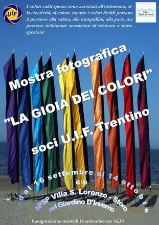 Immagine: MOSTRA FOTOGRAFICA "LA GIOIA DEI COLORI"