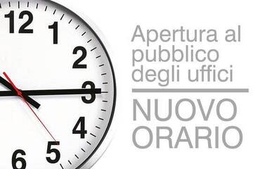 NUOVO ORARIO RECEPTION