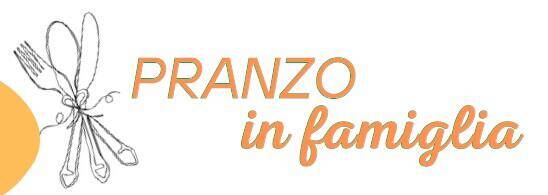 Scritta pranzo in famiglia 
